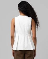 Blank Nyc Women's V-Neck Sleeveless Top