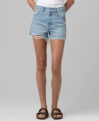 Blank Nyc Women's 5 Pocket Styling Cotton Shorts