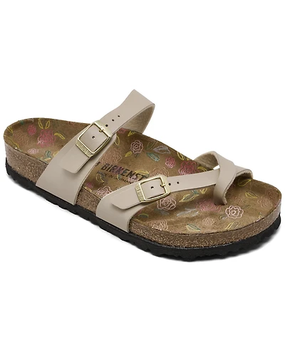 Birkenstock Women's Mayari Birko-Flor Floral Footbed Sandals from Finish Line