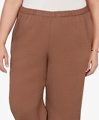 Alfred Dunner Plus Spice Market Wide-Leg Pants