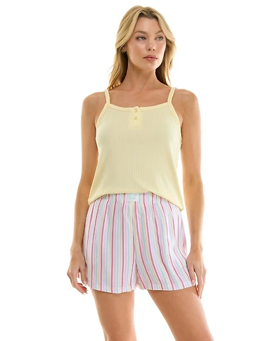 Roudelain Women's Sleeveless Square Neck Tank Top