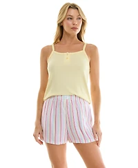 Roudelain Women's Sleeveless Square Neck Tank Top