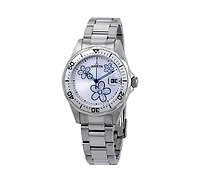 Invicta Women's 12834 Angel Quartz 3 Hand Metallic Dial Watch