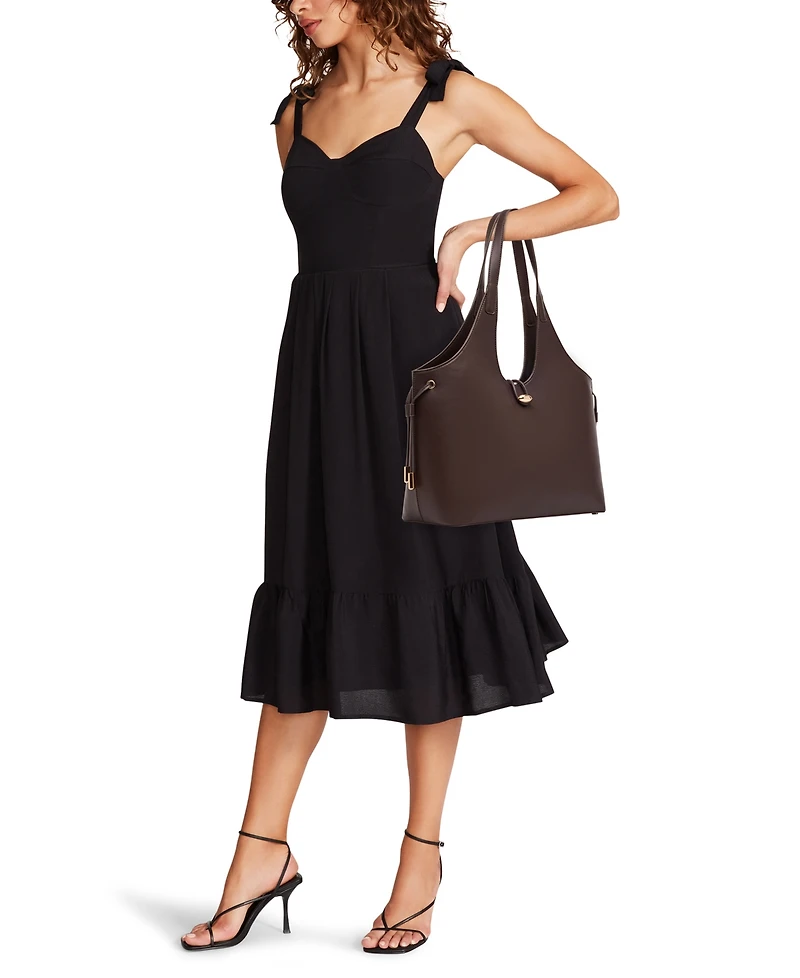 Anne Klein Medium with Animal Print Pouch Tote Handbag