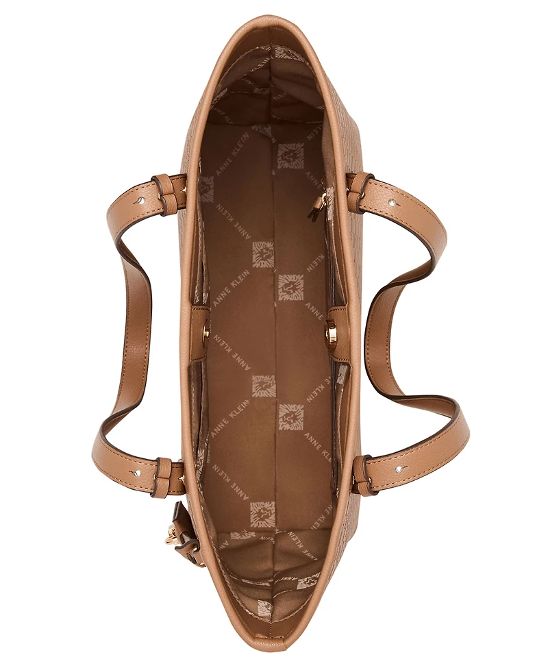 Anne Klein Embossed Medium Tote Handbag