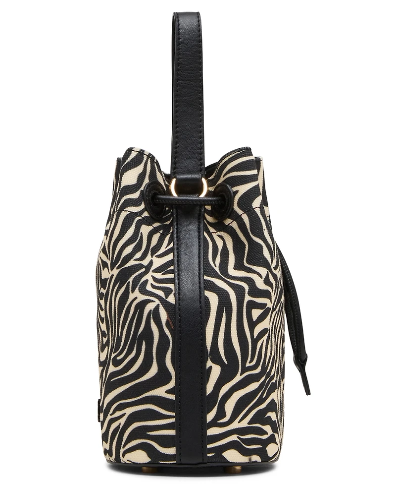 Anne Klein Mini Printed Bucket Handbag