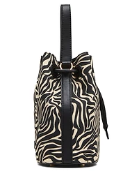 Anne Klein Mini Printed Bucket Handbag