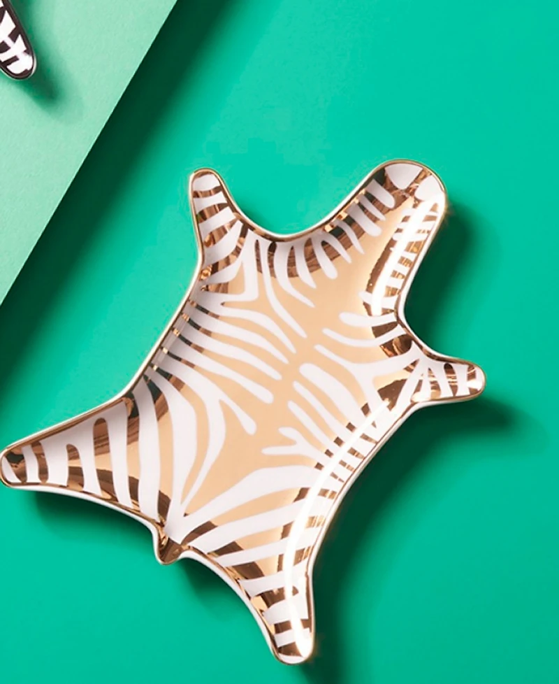 Jonathan Adler Zebra 6.2" Stacking Dish