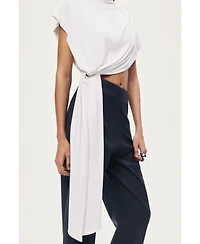 Nocturne Women's Tailored Straight-Leg Pants