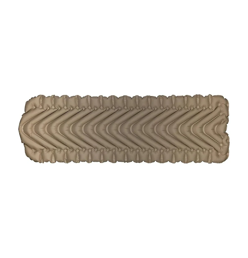 Gnuadz Static V Inflatable Sleeping Pad Camping Hiking Backpacking Air Bed Uninsulated Outdoor Recreation Gear