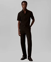 Calvin Klein Men's Solid Short-Sleeve Shirt