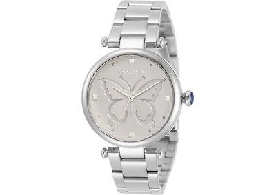 Invicta Women's 33232 Wildflower Quartz PC21AF Mother of Pearl, Metal Dial Watch
