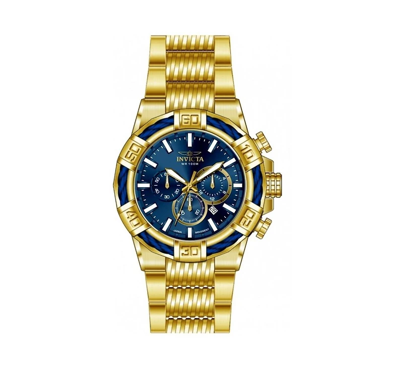 Invicta Men's Bolt Quartz VD53 Brass Dial Watch