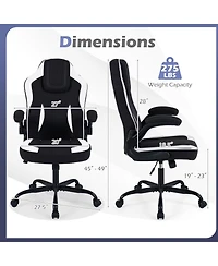Sugift Ergonomic Computer Office Chair with 90degree(s) Flip-up Armrests