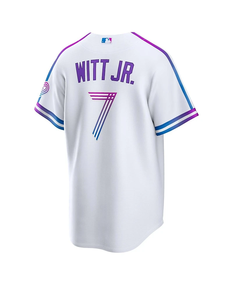 Nike Men's Bobby Witt Jr. White Kansas City Royals 2026 Connect Stadium Jersey