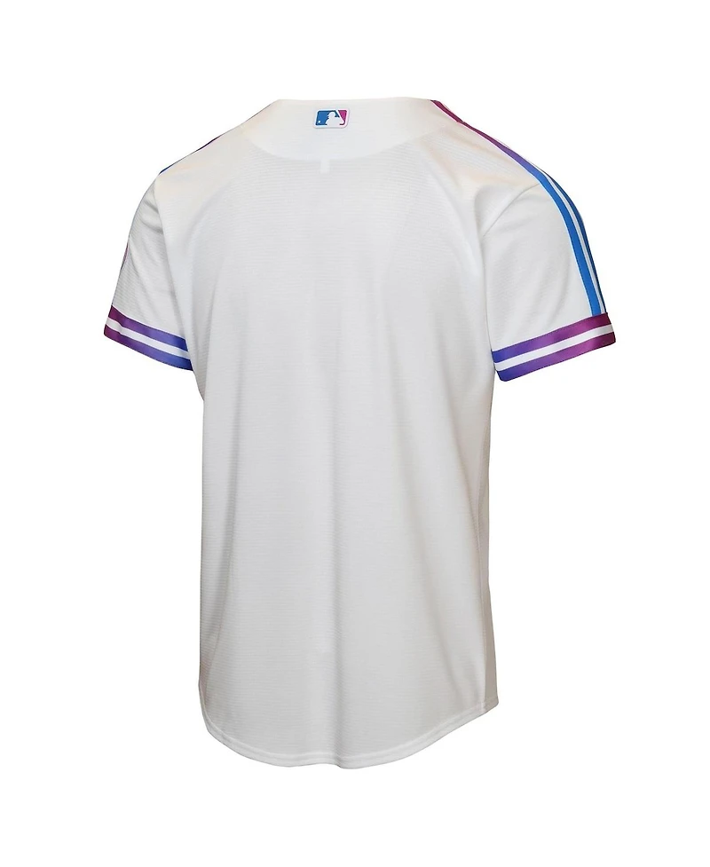 Nike Big Boys and Girls White Kansas City Royals 2026 Connect Stadium Jersey