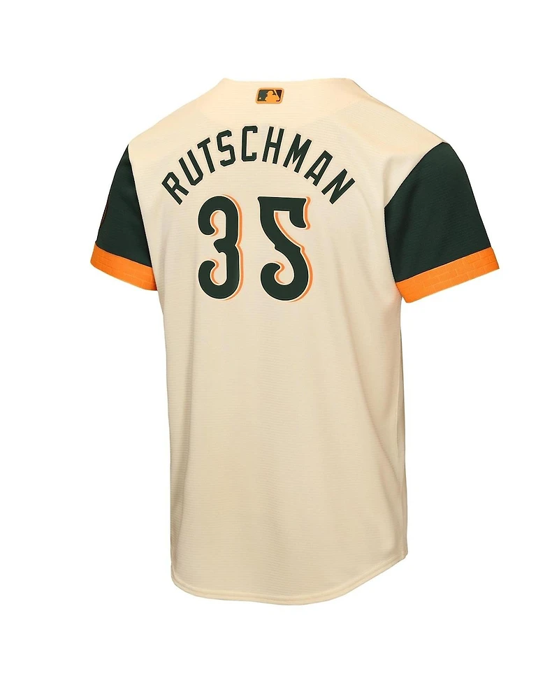 Nike Big Boys and Girls Adley Rutschman Cream Baltimore Orioles 2026 City Connect Stadium Jersey