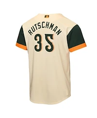 Nike Big Boys and Girls Adley Rutschman Cream Baltimore Orioles 2026 City Connect Stadium Jersey