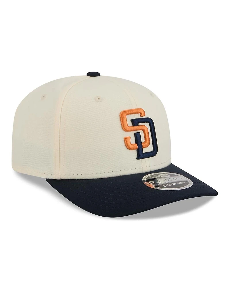 New Era Men's Cream/Navy San Diego Padres 2026 City Connect 9SEVENTY Adjustable Hat