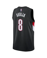 Nike Men's and Women's Deni Avdija Black Portland Trail Blazers Swingman Jersey - Icon Edition