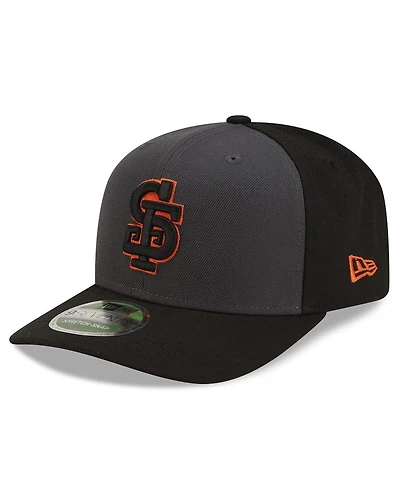 New Era Men's Gray/Black San Francisco Giants Player Replica Alternate 9SEVENTY Adjustable Hat