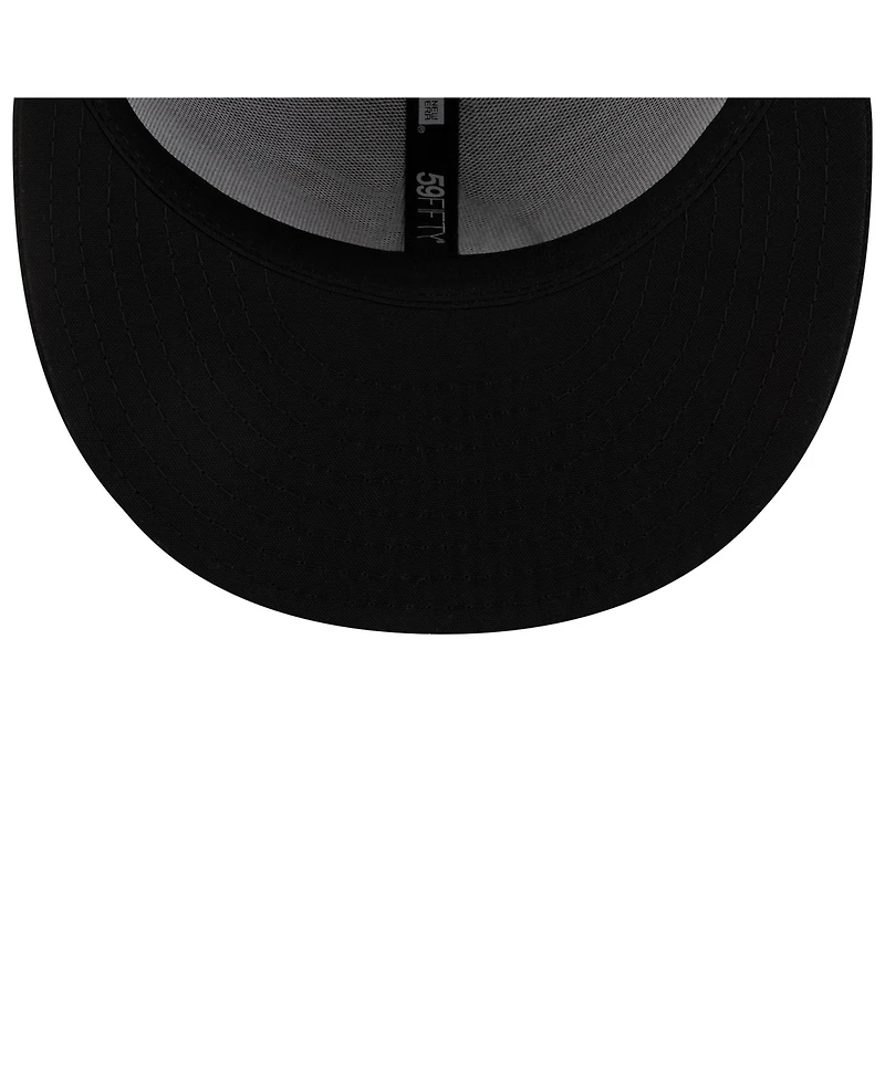 New Era Men's Black Florida Marlins On-Field Authentic Collection 59FIFTY Fitted Hat