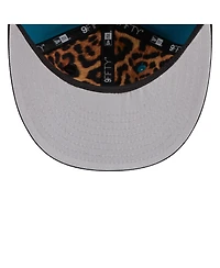 New Era Men's Teal/Black Jacksonville Jaguars 2026 Nfl Draft On Stage Pre-Curved 9FIFTY Snapback Hat