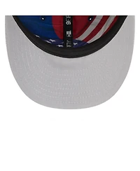 New Era Men's Navy/Silver Dallas Cowboys 2026 Nfl Draft On Stage Pre-Curved 9FIFTY Snapback Hat