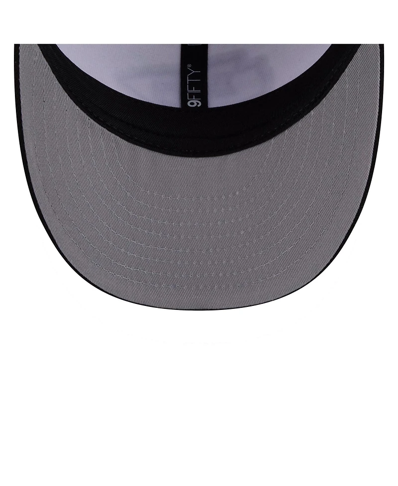 New Era Men's White/Black Kansas City Chiefs 2026 Nfl Draft Pre-Curved 9FIFTY Snapback Hat