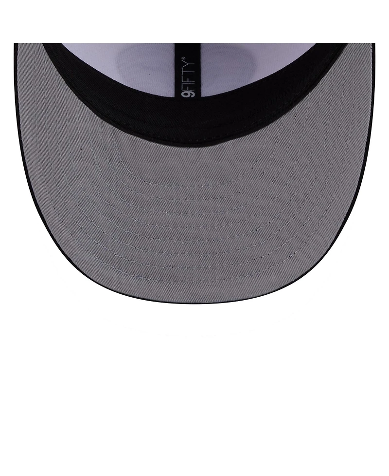 New Era Men's White/Black Green Bay Packers 2026 Nfl Draft Pre-Curved 9FIFTY Snapback Hat