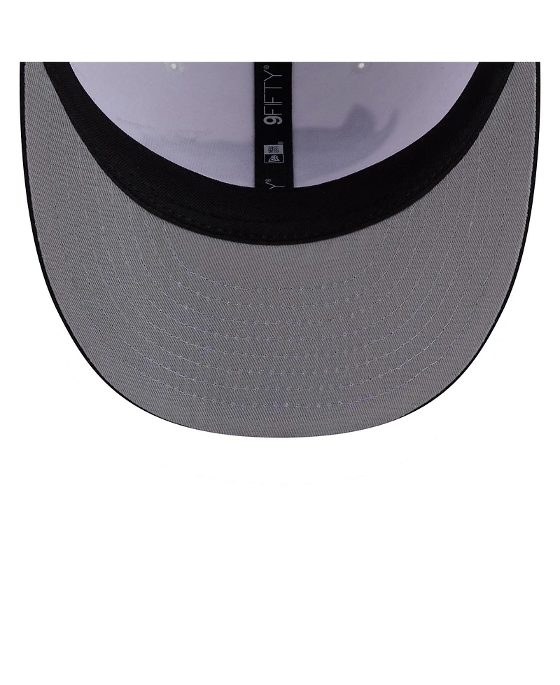 New Era Men's White/Black Denver Broncos 2026 Nfl Draft Pre-Curved 9FIFTY Snapback Hat