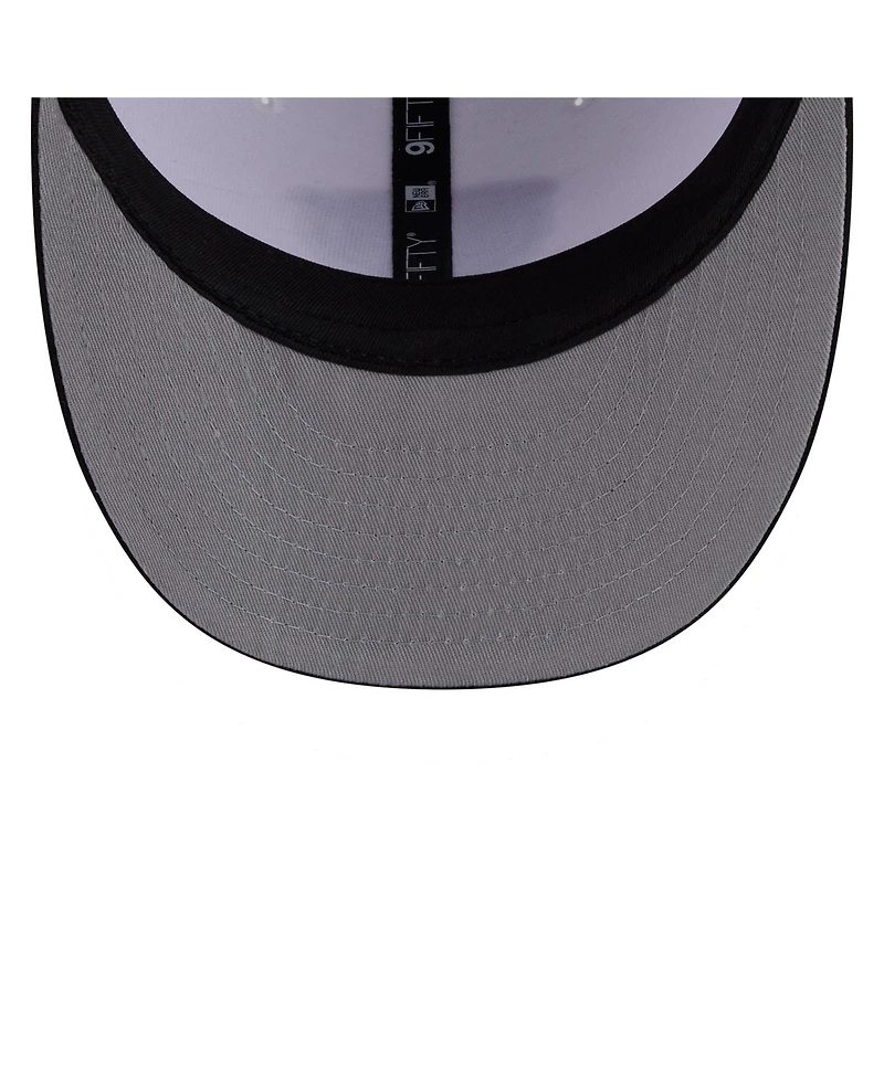 New Era Men's White/Black Chicago Bears 2026 Nfl Draft Pre-Curved 9FIFTY Snapback Hat