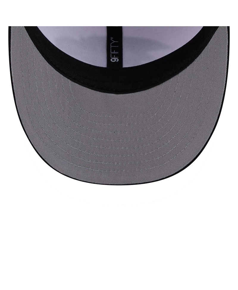 New Era Men's White/Black Baltimore Ravens 2026 Nfl Draft Pre-Curved 9FIFTY Snapback Hat