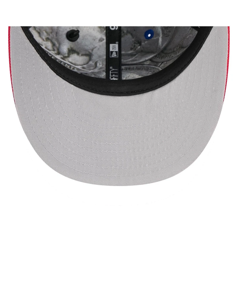 New Era Men's Royal/Red Buffalo Bills 2026 Nfl Draft On Stage Pre-Curved 9FIFTY Snapback Hat