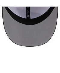 New Era Men's White/Black Philadelphia Eagles 2026 Nfl Draft Pre-Curved 59FIFTY Fitted Hat