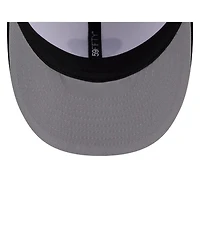 New Era Men's White/Black Orleans Saints 2026 Nfl Draft Pre-Curved 59FIFTY Fitted Hat