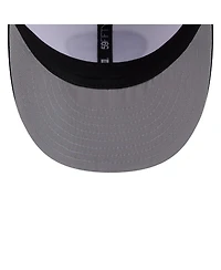 New Era Men's White/Black Green Bay Packers 2026 Nfl Draft Pre-Curved 59FIFTY Fitted Hat