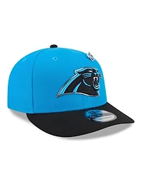 New Era Men's Blue/Black Carolina Panthers 2026 Nfl Draft On Stage Pre-Curved 9FIFTY Snapback Hat