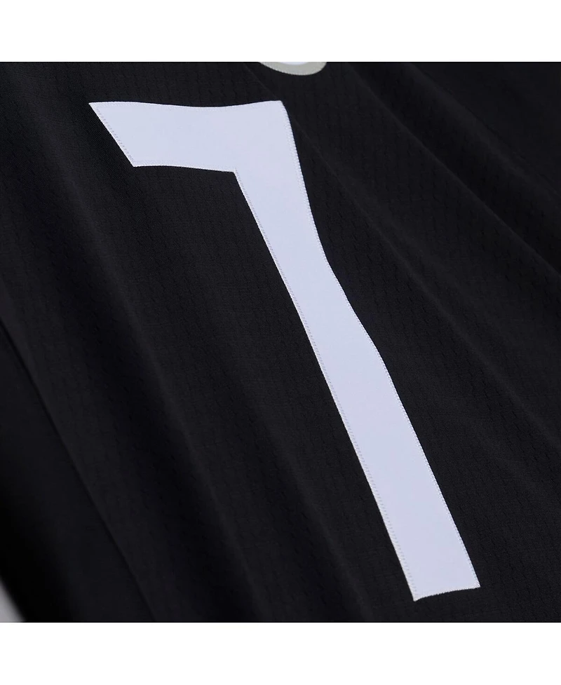 Mitchell Ness Men's Ben Roethlisberger Black Pittsburgh Steelers 2001 Legacy Throwback Replica Jersey