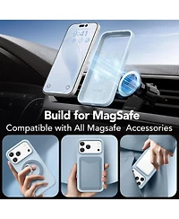 Gonez Magnetic for iPhone 17 Pro Max Case, Compatible with MagSafe Liquid Silicone Anti-Scratch Shockproof Protective Phone Case