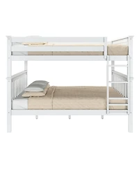 Max and Lily Classic Queen over bunk bed