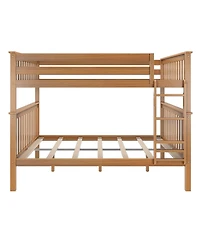 Max and Lily Classic Queen over bunk bed