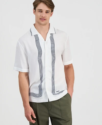 Hugo by Boss Men's Exolino Button-Down Shirt