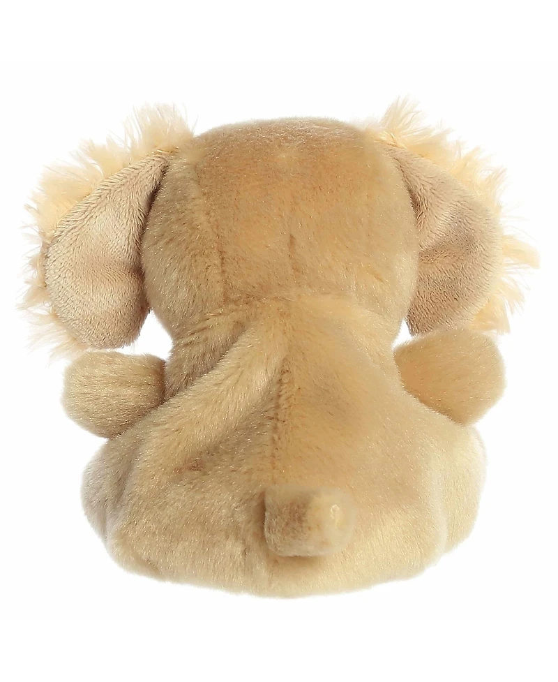 Aurora Mini Oatmeal Goldendoodle Palm Pals Adorable Plush Toy Brown 5"
