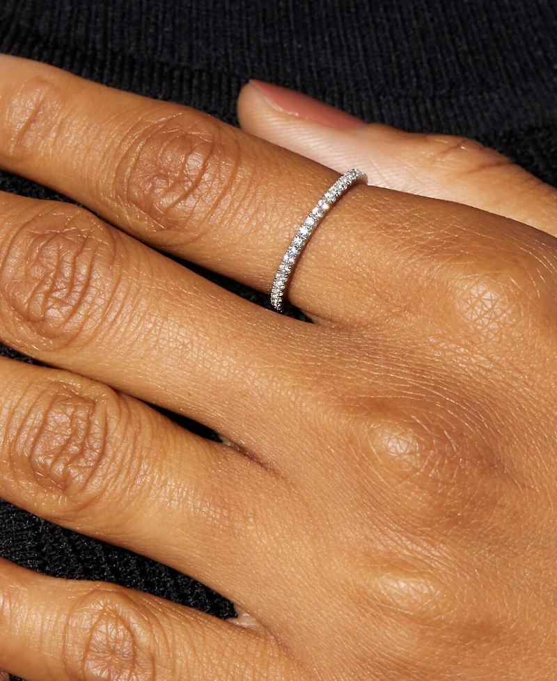 Ana Luisa Celine Cubic Zirconia Eternity Ring