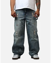 mnml Men's Ultra Baggy Western Jewel Jeans