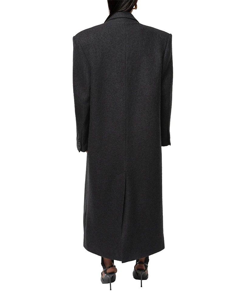 Jluxlabel Women's Oversize Double Breasted Coat