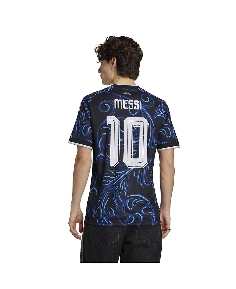 Adidas Men's Lionel Messi Black Argentina National Team 2026 Away Replica Jersey
