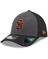 New Era Men's Gray/Black San Francisco Giants Player Replica Alternate 39THIRTY Flex Hat
