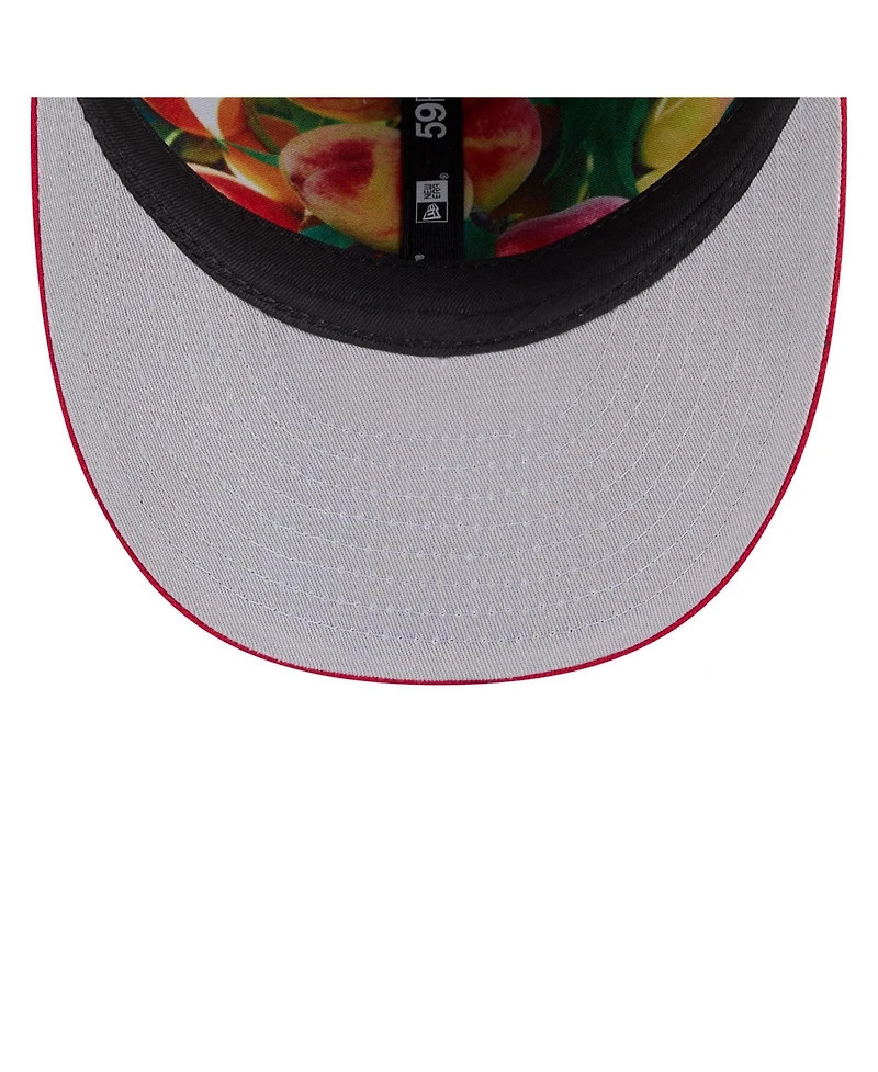 New Era Men's Black/Red Atlanta Falcons 2026 Nfl Draft Pre-Curved 59FIFTY Fitted Hat